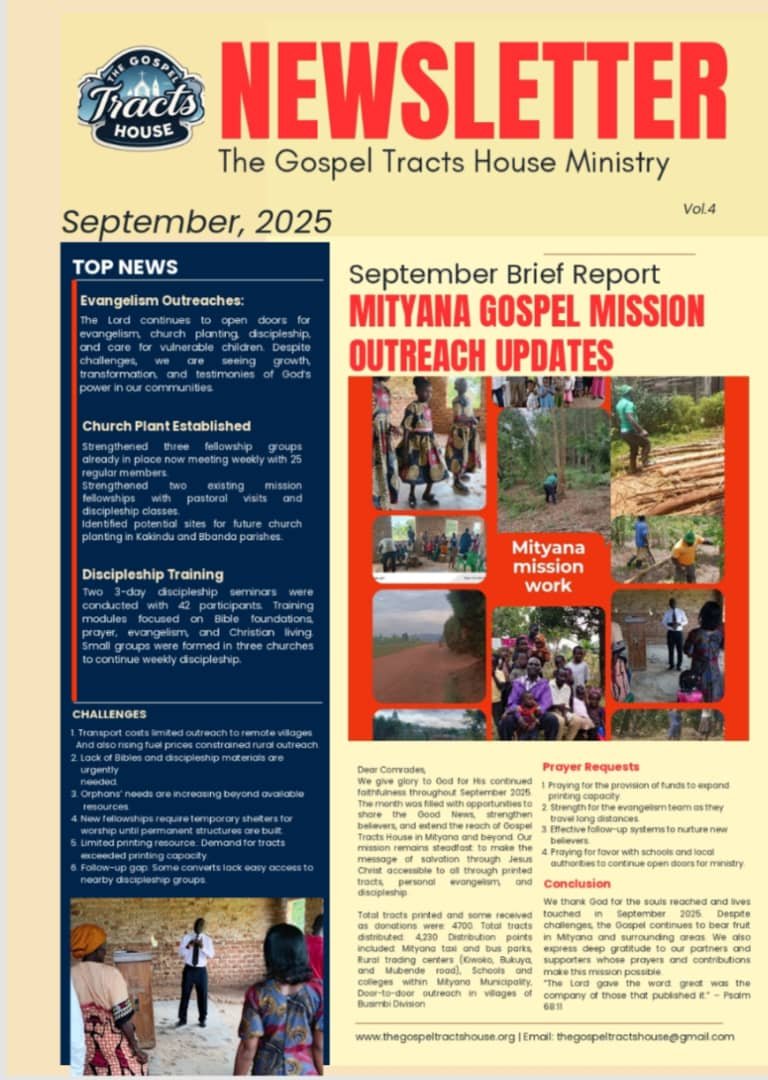 Mityana mission outreach and community care.