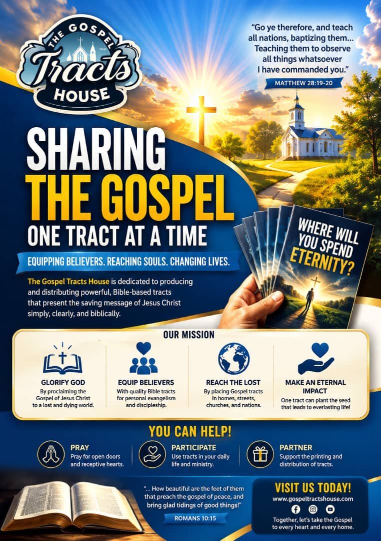 Sharing the Gospel one tract at a time